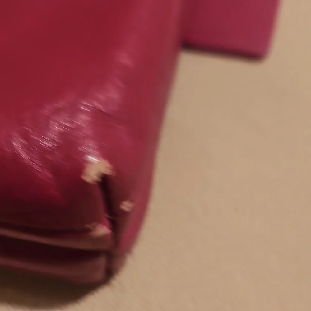 Coach Wine Leather Crossbody Bag - Picture 4 of 8